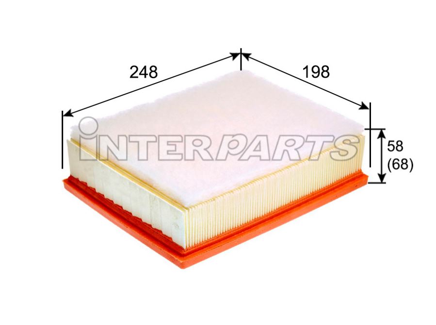 MAHLE 호환 AIR FILTER LX2031 IPA-P482