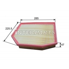 HENGST 호환 AIR FILTER E852L IPA-P412