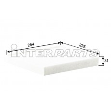 MANN 호환 CABIN AIR FILTER CU26009 IPCA-E347