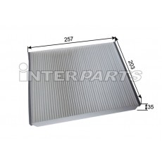 FRAM 호환 CABIN AIR FILTER CF11661 IPCA-E348