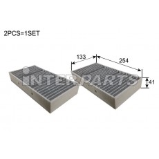 HENGST 호환 CABIN AIR FILTER E3909LC-2 IPCA-E359C